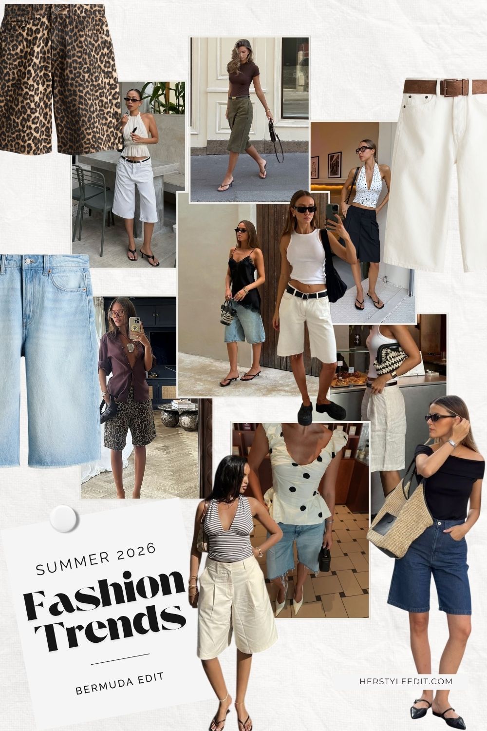 Summer 2026 Fashion Trends - Bermuda Edit