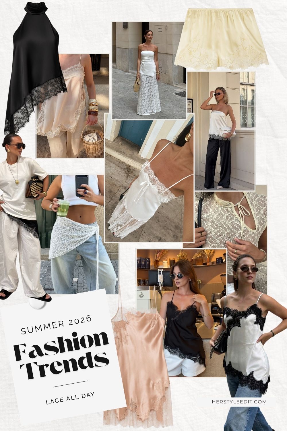 Summer 2026 Fashion Trends - Lace All Day