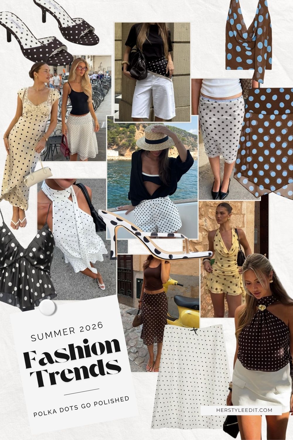 Summer 2026 Fashion Trends - Polka Dots Go Polished