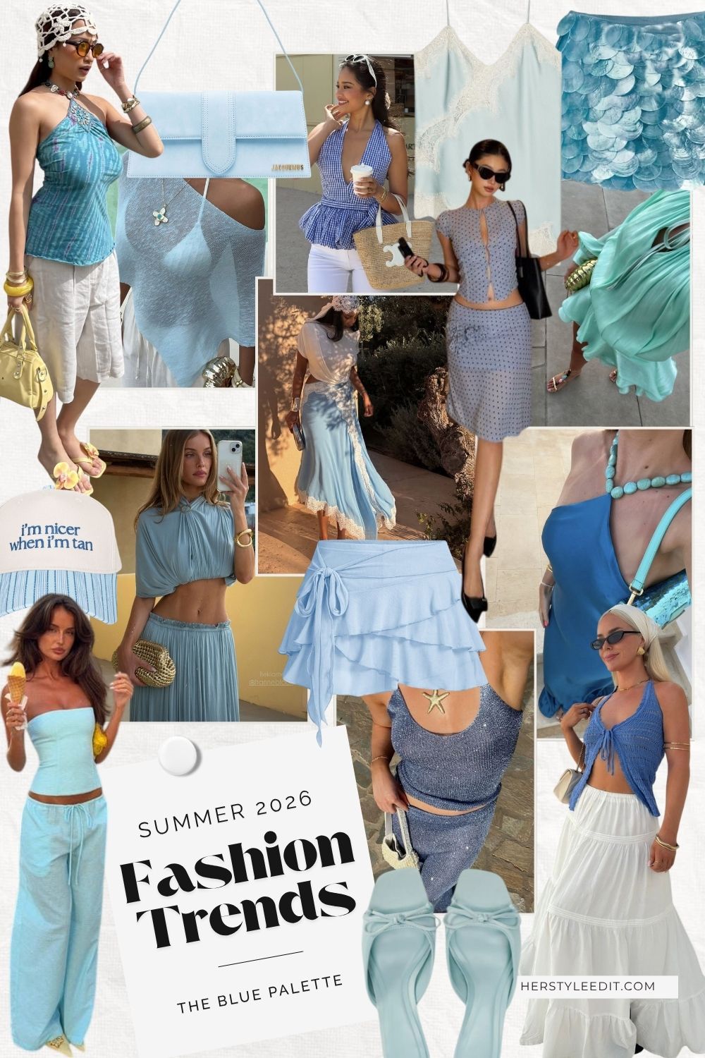 Summer 2026 Fashion Trends - The Blue Palette