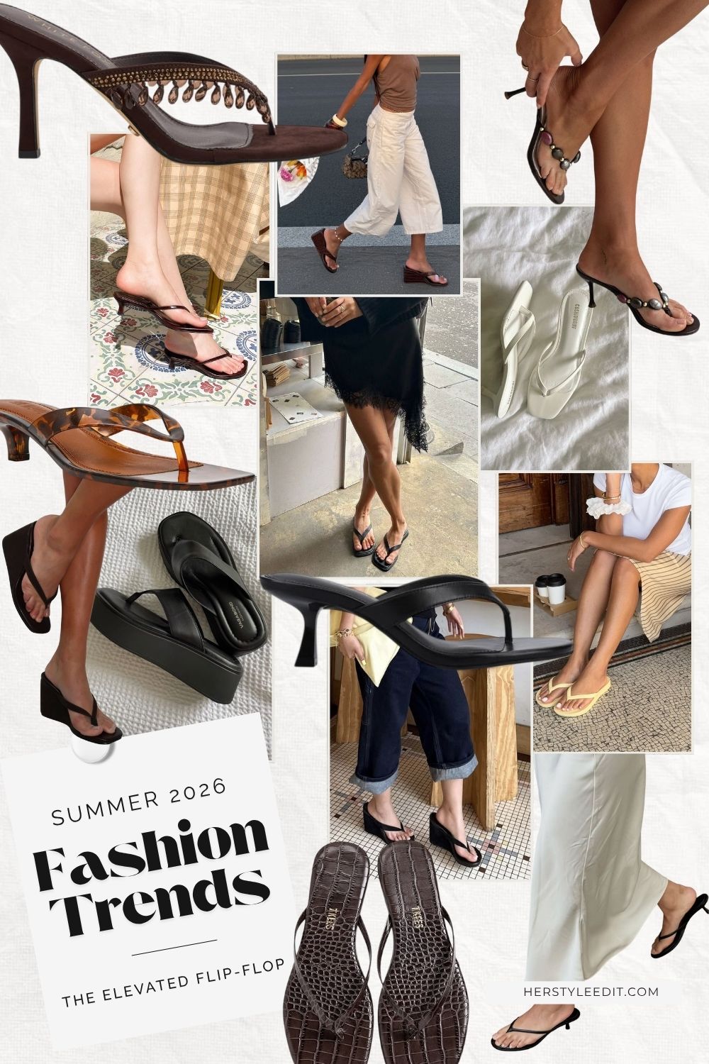 Summer 2026 Fashion Trends - The Elevated Flip-Flop