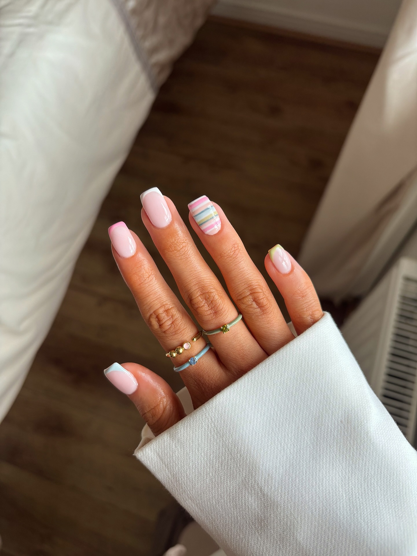 lillypalm__ - pastel nails - pastel nail ideas