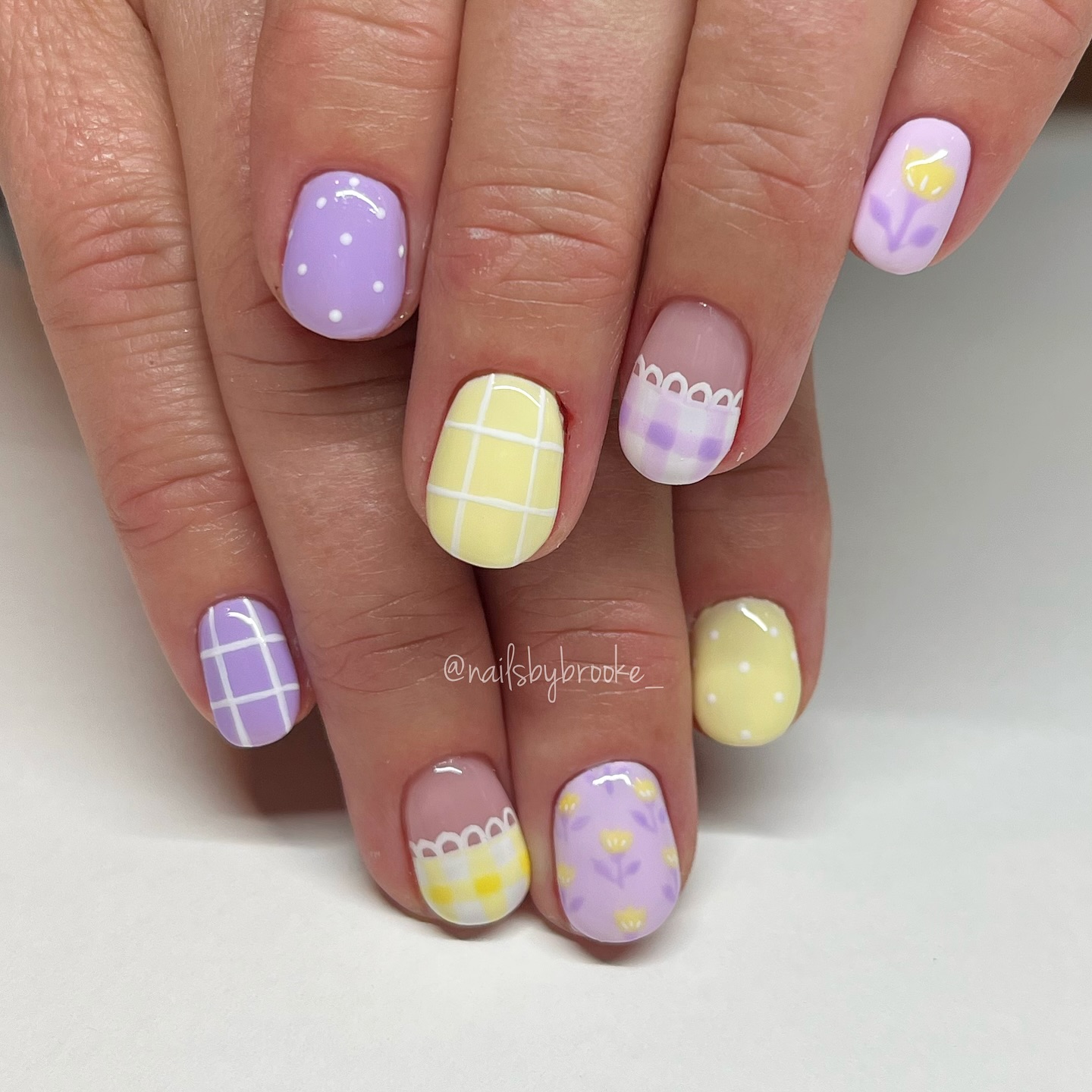nailsbybrooke___ - - pastel nails - pastel nail ideas