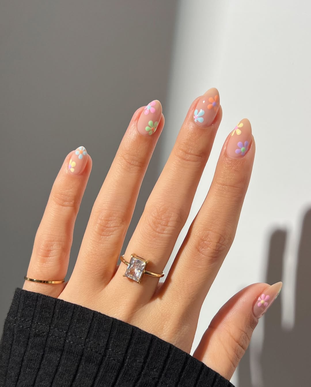 samrosenails - pastel nails - pastel nail ideas