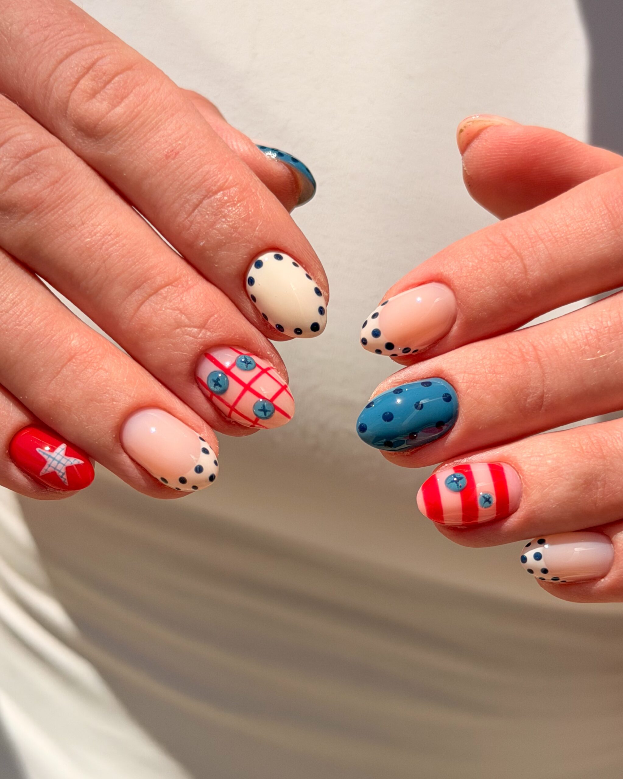 nailed.pierced.linkedbyskyler - 4th of july nails - fourth of july nails - 4th of july nail ideas - 4th of july nail desig