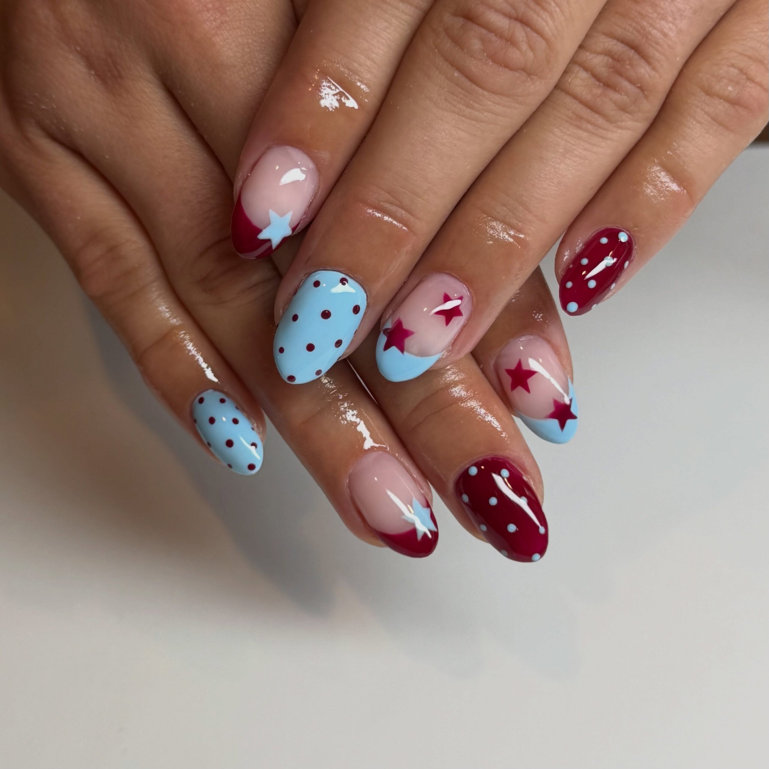 nails_by_allym - 4th of july nails - fourth of july nails - 4th of july nail ideas - 4th of july nail designs - 2026